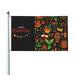 Happy Kwanzaa African Heritage Holiday Garden Flags 3 x 5 Foot Polyester Flag Double Sided Banner with Metal Grommets for Yard Home Decoration Patriotic Sports Events Parades