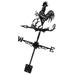 Weather Vane Wind Direction Indicator Decoration Rooster Model Weathervane Farmhouse Weather Vane