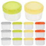 16 Pcs Outdoor Barbecue Seasoning Bottle Set Tomato Paste Condiment Boxes Portable Containers Vinegar Small Sauce