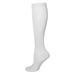 HAXMNOU Knee High Socks Summer Mid Tube Solid Color Compression Socks Sports Socks Pressure Socks Calf Socks Pressure Socks Over The Knee for Women Men White