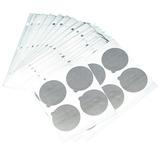 100 Pcs Coffee Foil Lid Stickers Coffee Ground Espresso Foil Reusable Coffee Aluminum Lids Seals Foil Lid