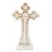 2 Pcs Cross Tombstone Decor Headstones Shape Adornment Resin Mini Tombstones Ornament