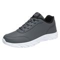 Ierhent Menâ€™S Sneakers Mens Tennis Shoes Low Top Fashion Sneakers Casual Shoe for Men Grey 40