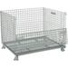 Global Industries Folding Wire Container 48 x 40 x 36.5 in. - 3000 lbs Gray Powder Coat