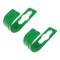 HEMOTON 2pcs Plastic Hose Hook Expansion Pipe Hook Garden Water Pipe Hook Support Garden Hose Accessories (Green)