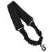 Goodtake Gun Strap Adjustable Multi-function Tactical Rope American Single-point Strap Task Rope Back Straw Ringe Safety Rope Life Rope Black