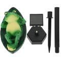 Garden Solar Energy Lamp Frog Solar Powered Lamp Outdoor Solar Stake Light Frog Adornment