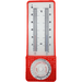Dry and wet meter 272-A greenhouse TAL-2 red water column wet thermometer thermometer hanging dry and wet bulb thermometerPsychrometer 272-A (Orange)