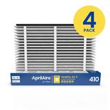 AprilAire 410 Replacement Filter for AprilAire Whole-House Air Purifiers - MERV 11 Clean Air Furnace Filter (Pack of 4)