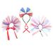 Cat and Dog Apparel Independence Pet Clothes Decorative Supplies Costume Accessories Cats Dogs Patriotic Bows Headband