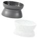 2 Pcs Cat Food Box Food Bowl Cat Bowl Pet Food Bowl Cat Dishes Pet Food Holder Cat Food Bowl