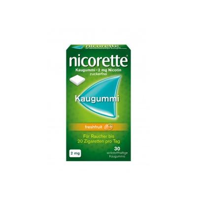 Nicorette - 2 mg freshfruit Kaugummi Kaugummi & Lutschtabletten