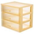 Small Drawer Storage Box Desktop Organizer Household Organization Bins Drawers Containers with Office