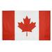 Canadian Flag 3 x 5 ft Polyester Canada Maple Leaf Banner Indoor Outdoor Grommet