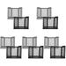 10 Pcs Note Box Pencil Holder Office+supplies Pads Memo Paper Containers School Organizer Student