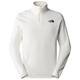 The North Face - 100 Glacier 1/4 Zip - Fleece jumper size L, white/grey