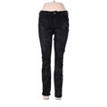 G-Star RAW Jeans - Mid/Reg Rise Skinny Leg Boyfriend: Black Bottoms - Women's Size 28 - Dark Wash