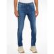 Slim-fit-Jeans TOMMY JEANS "SCANTON SLIM" Gr. 36, Länge 34, blau (denim medium blue) Herren Jeans Slim Fit