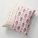 Anthropologie Accents | Jamdani Collection. 2 Square Cushion With An Ornate, Pattern-Driven Design. | Color: Gray/Pink | Size: Os