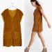 Madewell Dresses | Madewell Corduroy Side-Button Shift Dress | Color: Brown/Tan | Size: S