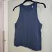 Athleta Tops | Athleta Navy Athletic Fitted Racerback Tank Top Size Xs | Color: Blue | Size: Xs