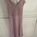 Athleta Dresses | Athleta , Ryder Dress, Medium, Light Pinkish Mauve | Color: Cream | Size: M