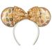 Disney Accessories | 2023 Disney Parks Fall Leaves Minnie Ear Headband | Color: Gold/Red | Size: Os