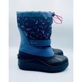 Columbia Shoes | Columbia Youth Girl Powderbug Plus Ii Waterproof Winter Boots Size 4 | Color: Blue/Pink | Size: 4g