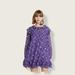 Free People Dresses | Free People Mini Dress Violet Combo Nwt | Color: Purple | Size: Xs