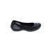 Crocs Flats: Black Print Shoes - Women's Size 5 - Round Toe