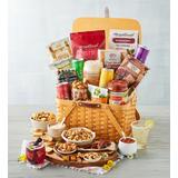 Mocktails Uniquely Crafted® Picnic Of Snacks Basket, Family Item Food Gourmet Assorted Foods, Gifts by Harry & David