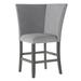 Lark Manor™ Besaw 24 Counter Stool Wood/Upholstered in Black/Brown/Gray | 23.375 H x 41 W x 22.375 D in | Wayfair 714218645FE84883B935CE0AA5A1428A