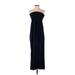 Forever 21 Casual Dress - Maxi: Blue Dresses - Women's Size Small