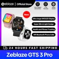 Zeblaze-Montre intelligente d'appel vocal pour hommes et femmes GTS 3 Pro Ultra-Big HD Écran