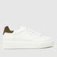 Steve Madden fynner trainers in white multi