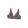 Lands' End Swimsuit Top Purple Paisley Swimwear - Women's Size 6