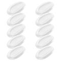 10 Pairs Glasses Nose Pads Eye Support Replacement for Eyeglasses Round Sunglass Chamber Grips