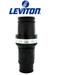 Leviton 49MSL-B Rhino-Hide Male Plug Insulator - Blue