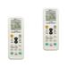 2 Count Universal Remote A/C Remote Control Remote Control for Universal Air Conditoner Remote Control