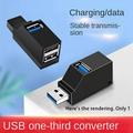 USB 3.0 Hub Adapter Extender Mini 3 Port Breakout U Disk Card Reader for Computer Laptop USB 2.0 Hub PC Accessories