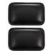 2 Pieces Portable Computer Mouse Wrist Mat PU Material Wrist Support Mat Wrist Rest Pad for Home Office