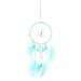 Catcher with LED Lights Tassel Macrame Catcher Bohemian Woven Wall Hanging Decor for Kids Room Home Wedding Ornament