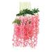 Artificial Wisteria Flower False Flower Rattan Decorative Flower Vases with Artificial Flowers Leaf Garland Daffodil Flowers Artificial Artificial Silk Flowers Artificial Fall Flowers Outdoor