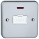 Deta Metal Clad 13A Unswitched Spur With Neon & Back Box With Knockouts - M1217