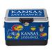 Silver Kansas Jayhawks 36-Can Medley Metal Cooler