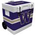 White Washington Huskies 42-Can Wheeled Classic Cooler