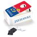 White Kansas Jayhawks 40-Can Cornhole Cooler