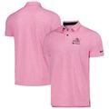 Men's Nike Pink Arnold Palmer Invitational Tour Tri-Blend Performance Polo