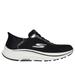 Skechers Men's Slip-ins: GO RUN Consistent - Empowered Sneaker | Size 9.0 | Black/White | Textile/Synthetic | Vegan | Machine Washable
