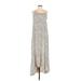 Flawless Casual Dress - High/Low: Ivory Tortoise Dresses - Women's Size X-Small